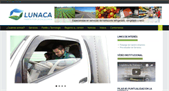 Desktop Screenshot of lunacalogistica.com